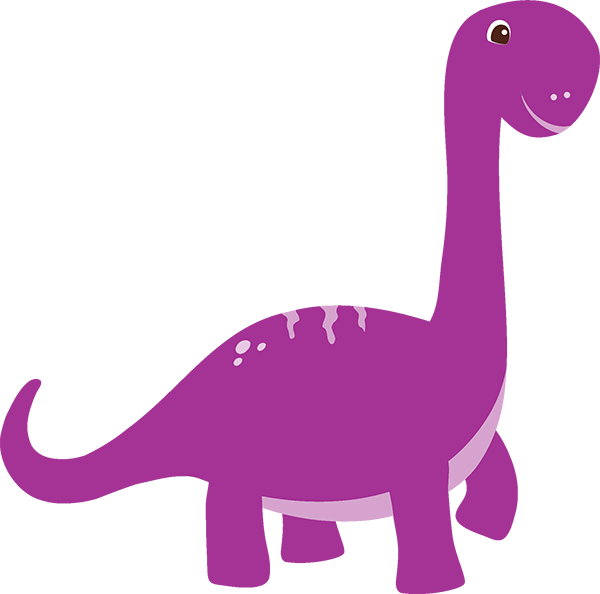 Purple dino